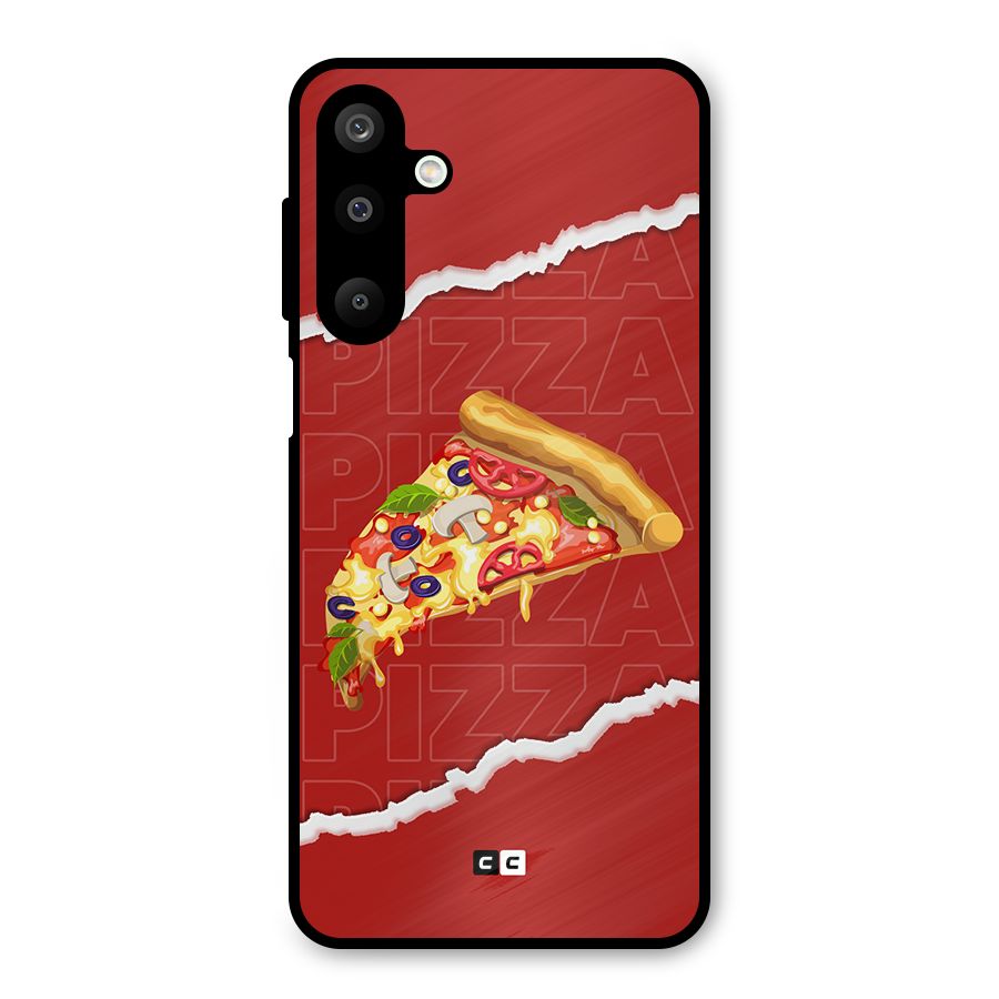 Pizza Lover Metal Back Case for Galaxy M16