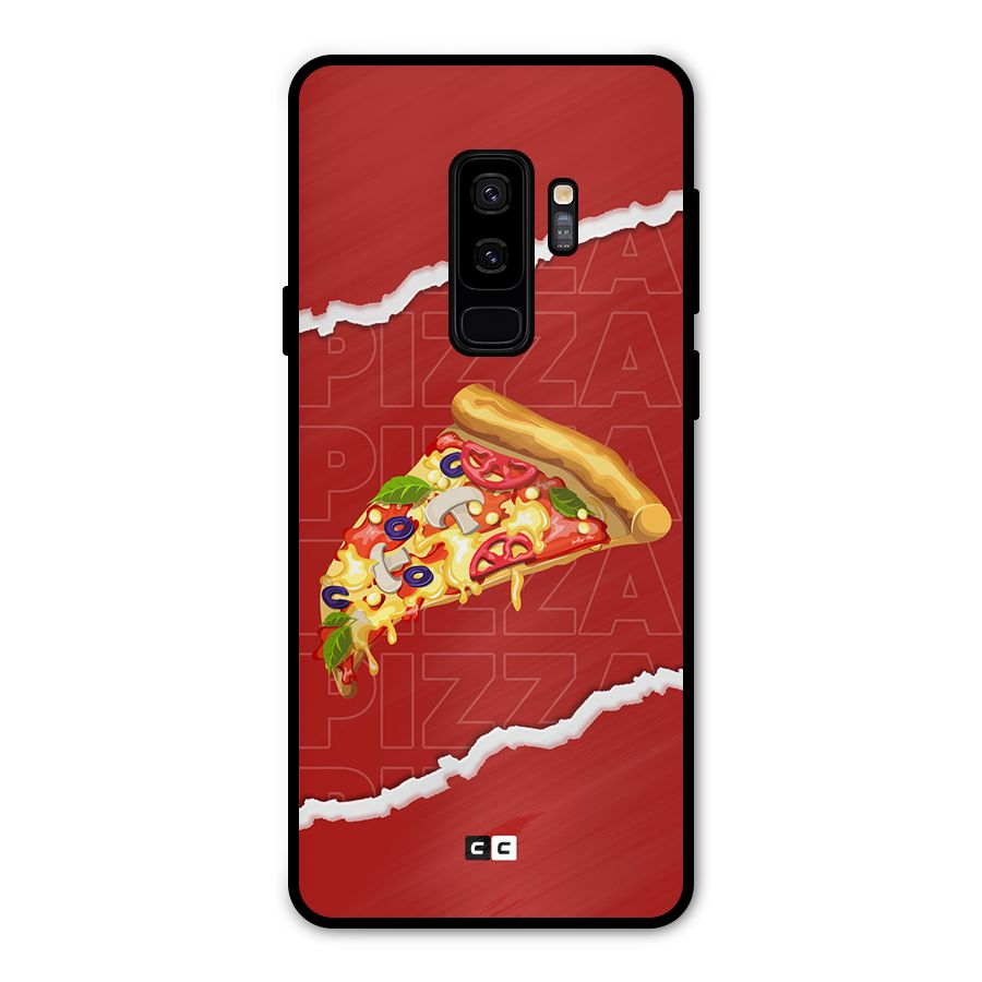 Pizza Lover Metal Back Case for Galaxy S9 Plus