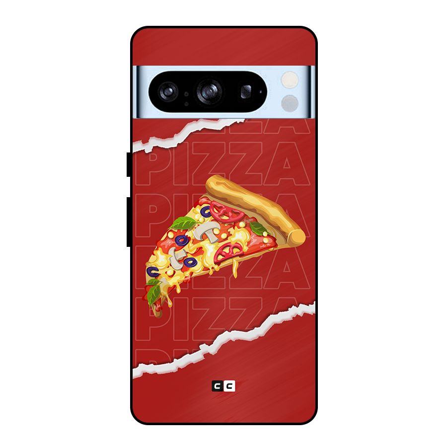 Pizza Lover Metal Back Case for Google Pixel 8 Pro