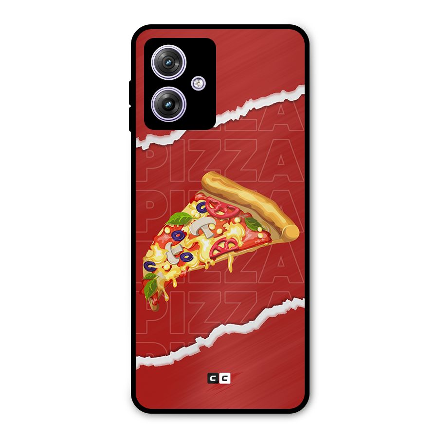 Pizza Lover Metal Back Case for Moto G64