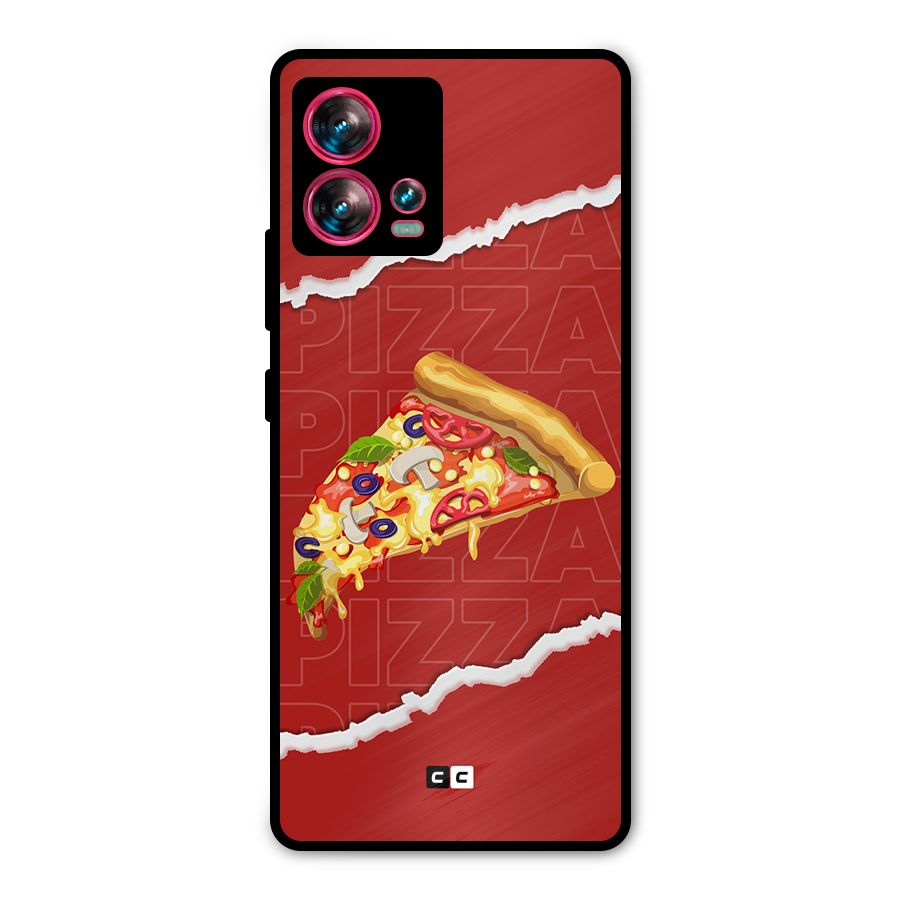 Pizza Lover Metal Back Case for Motorola Edge 30 Fusion
