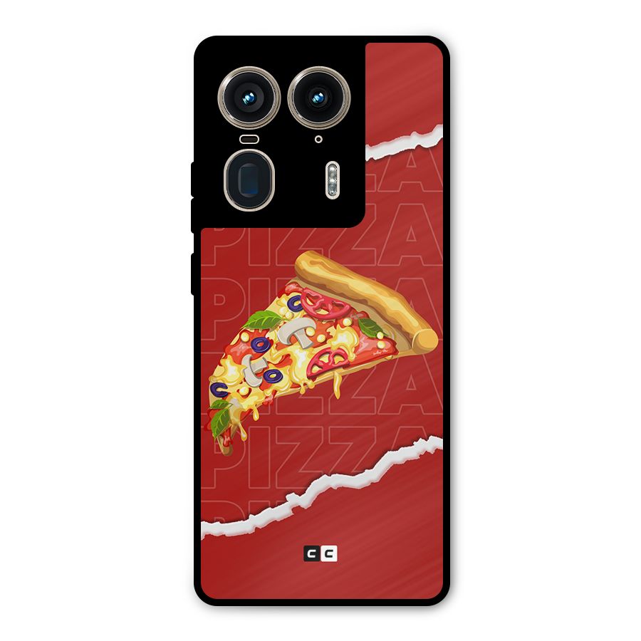 Pizza Lover Metal Back Case for Motorola Edge 50 Ultra