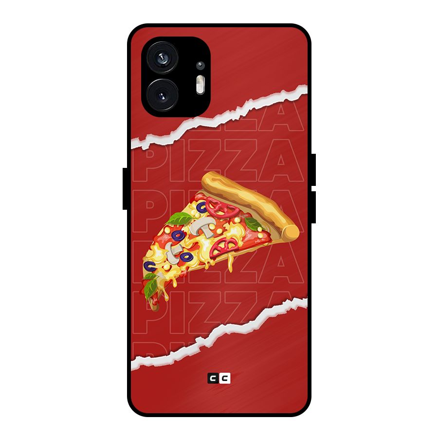 Pizza Lover Metal Back Case for Nothing Phone 2