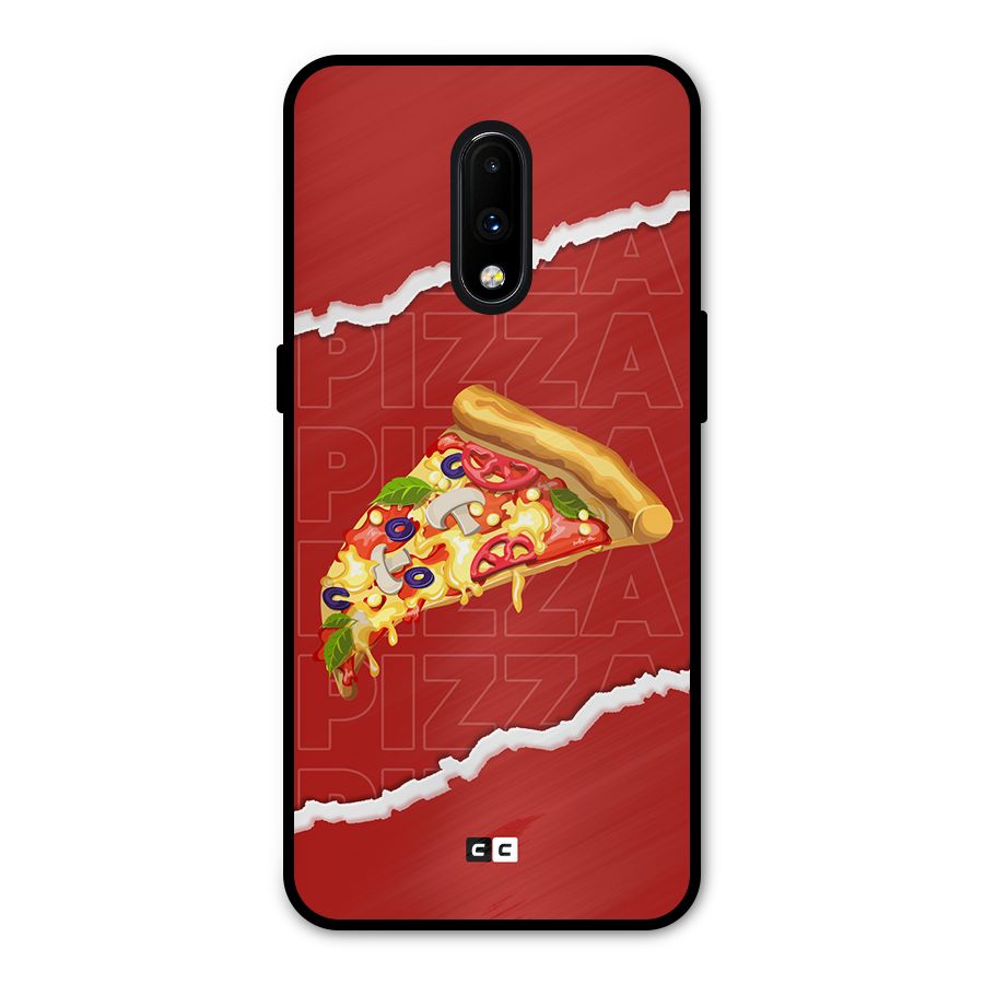 Pizza Lover Metal Back Case for OnePlus 7