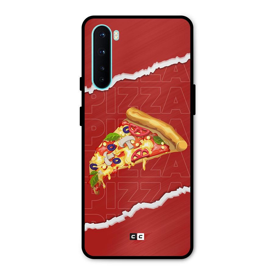 Pizza Lover Metal Back Case for OnePlus Nord