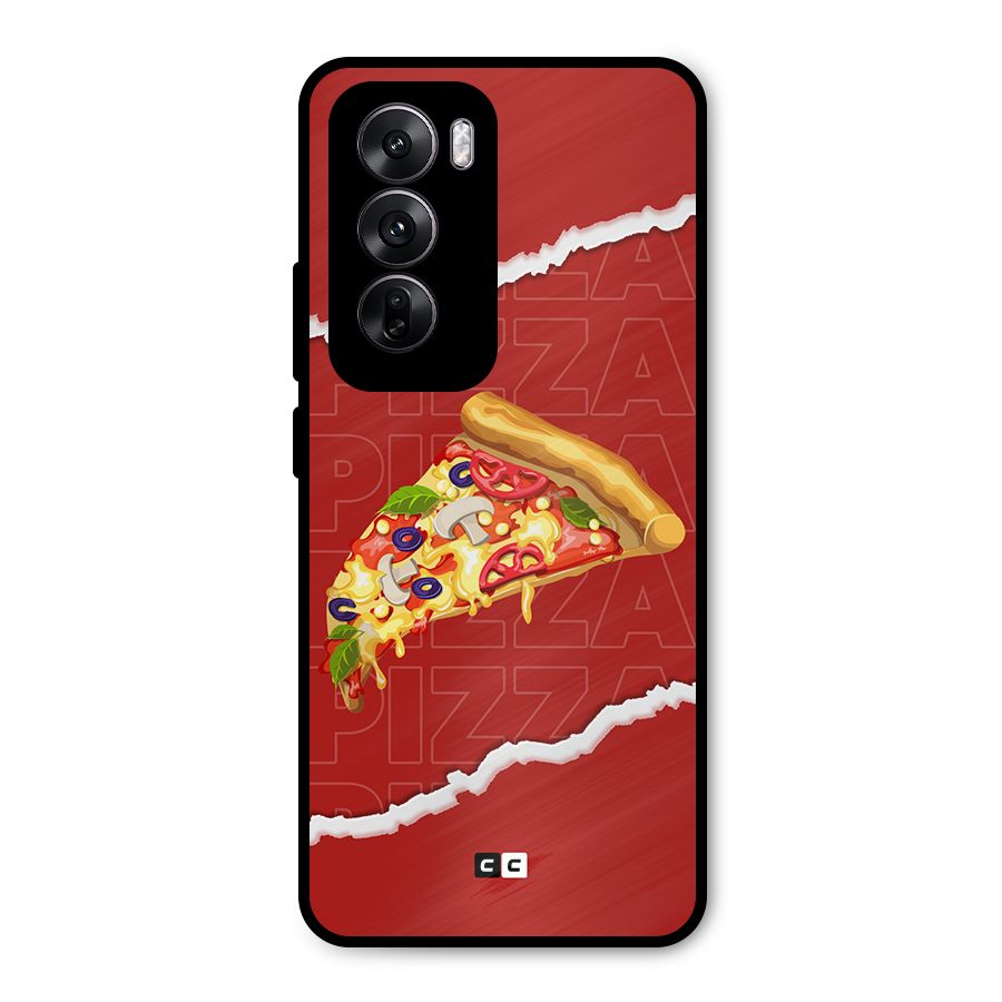 Pizza Lover Metal Back Case for Oppo Reno12