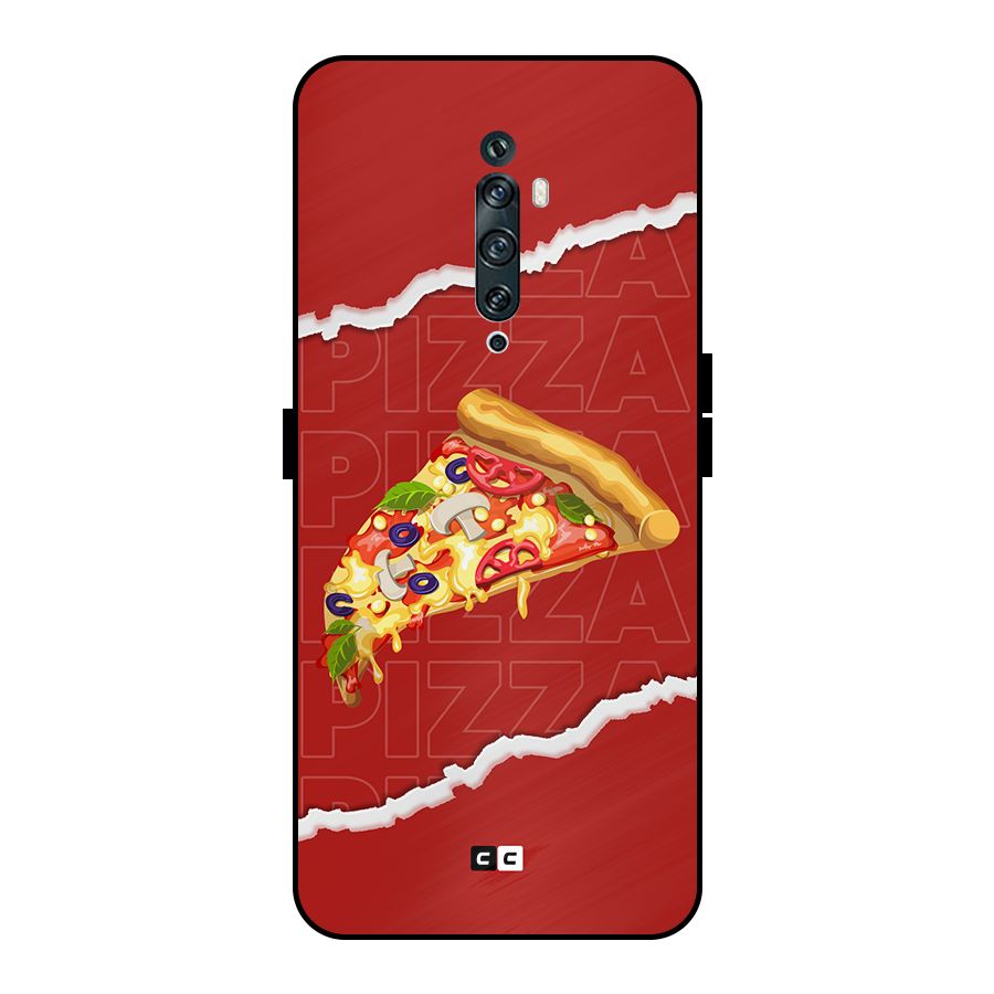 Pizza Lover Metal Back Case for Oppo Reno2 Z