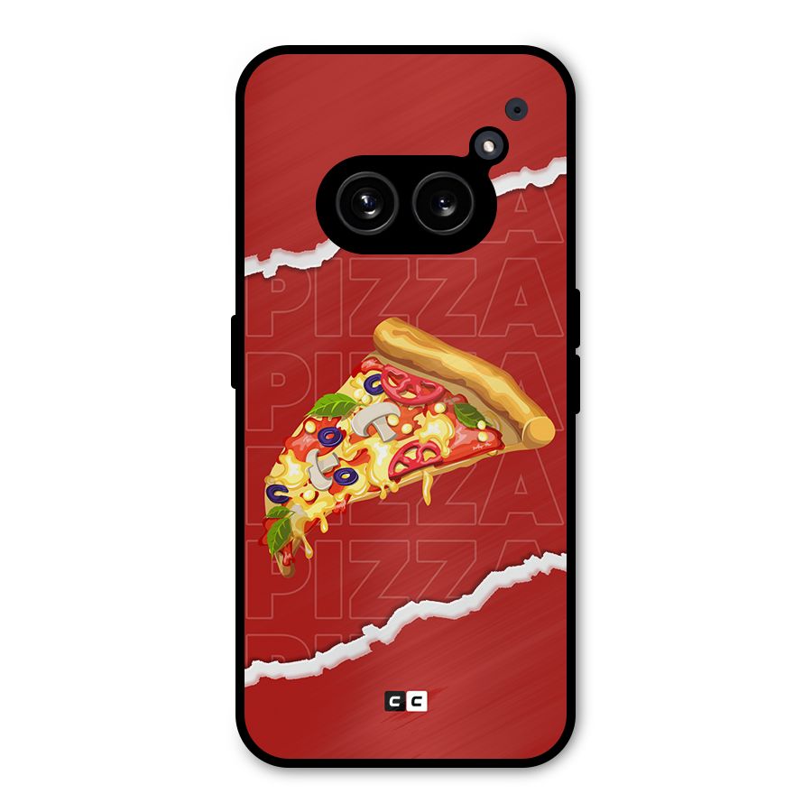 Pizza Lover Metal Back Case for Nothing Phone 2a