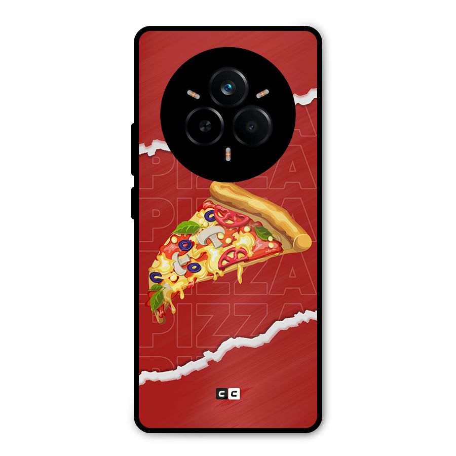 Pizza Lover Metal Back Case for Realme 14 Pro