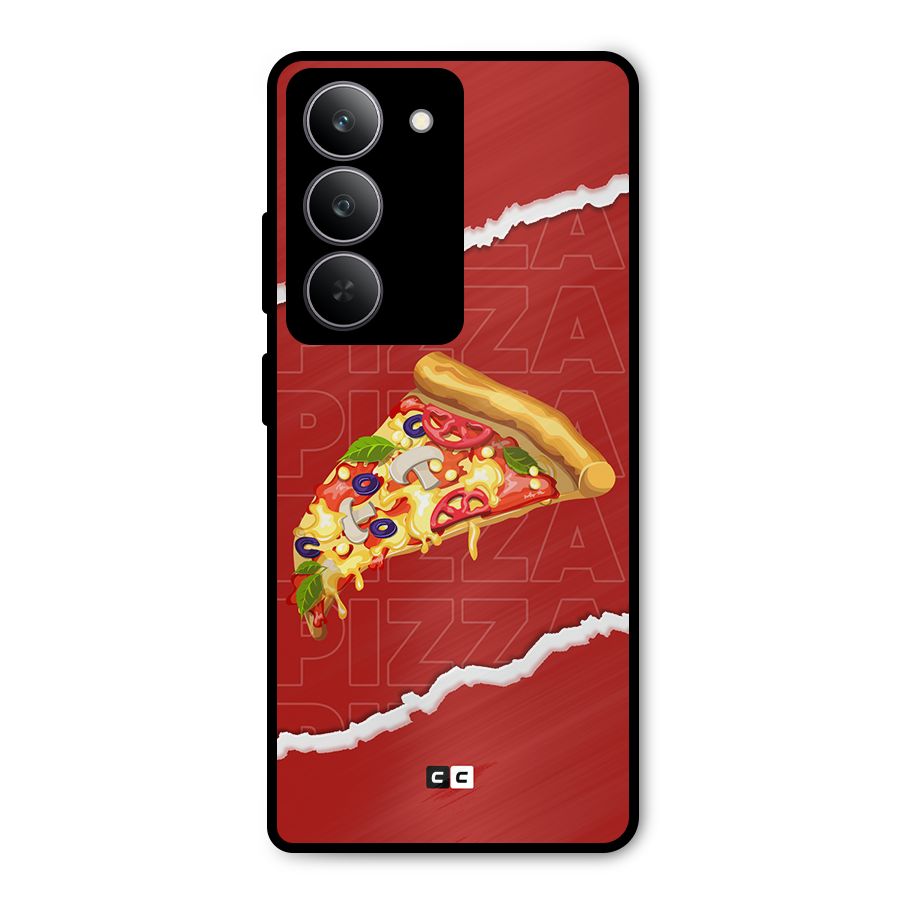 Pizza Lover Metal Back Case for Realme 14x