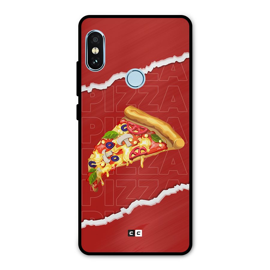 Pizza Lover Metal Back Case for Redmi Note 5 Pro