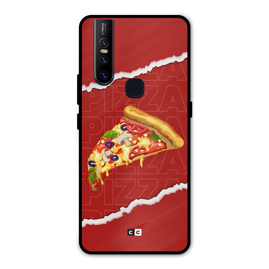 Pizza Lover Metal Back Case for Vivo V15