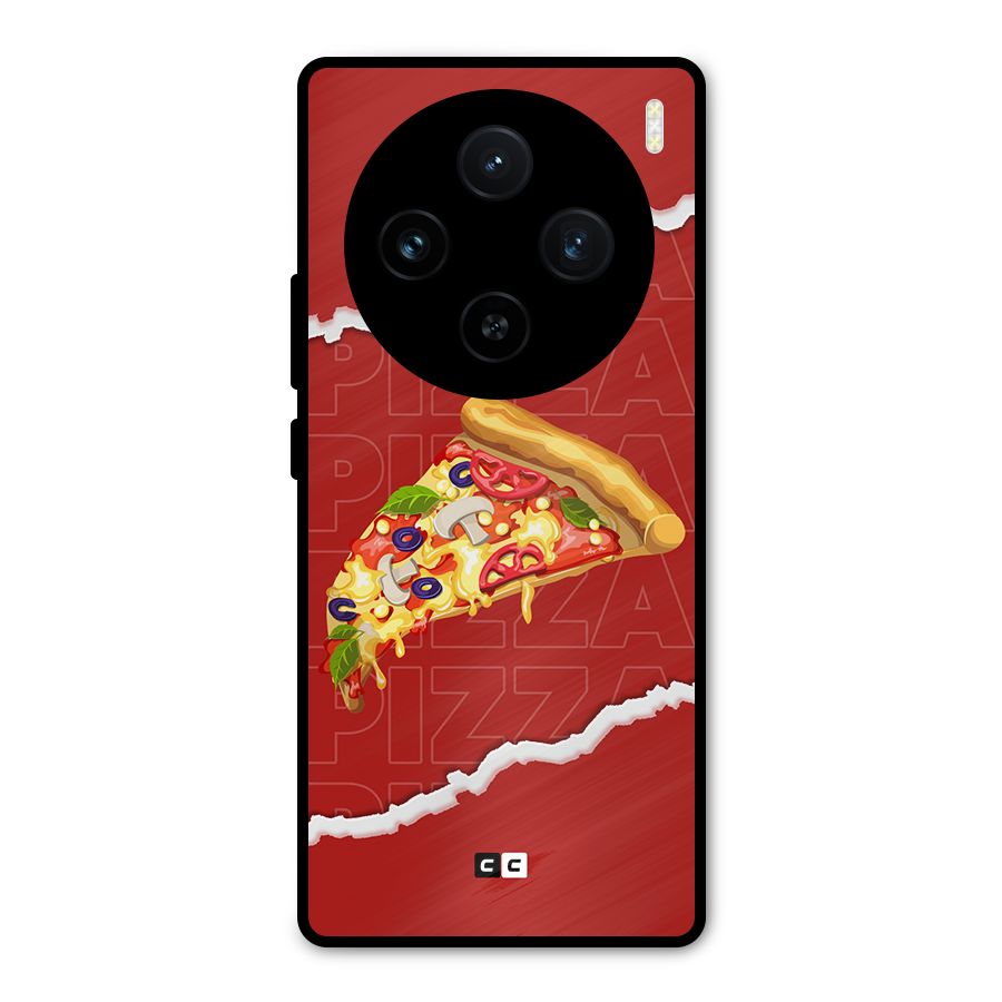 Pizza Lover Metal Back Case for Vivo X100