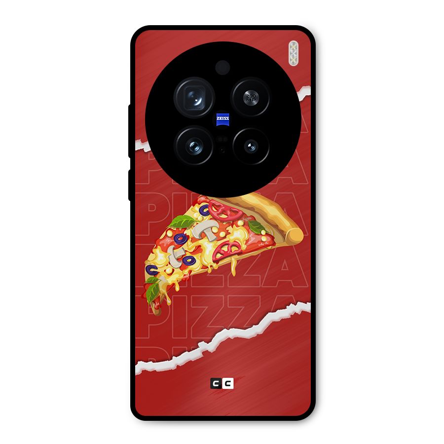 Pizza Lover Metal Back Case for Vivo X200 Pro