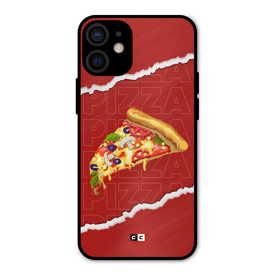 Pizza Lover Metal Back Case for iPhone 12 Mini