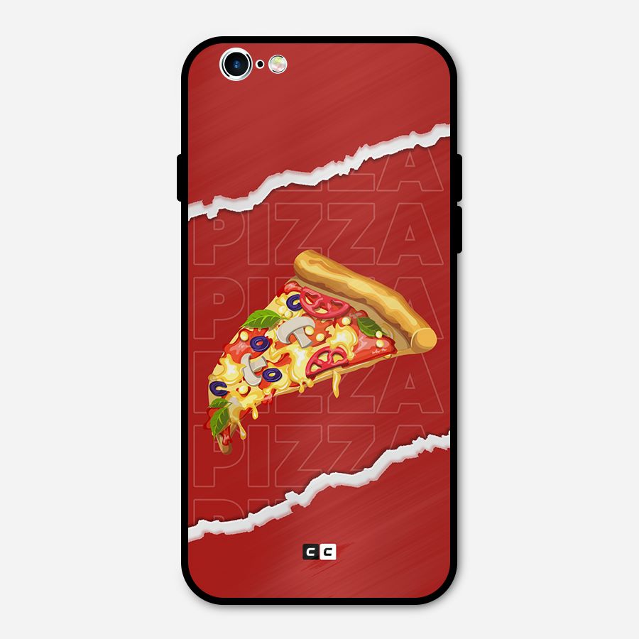 Pizza Lover Metal Back Case for iPhone 6 6s