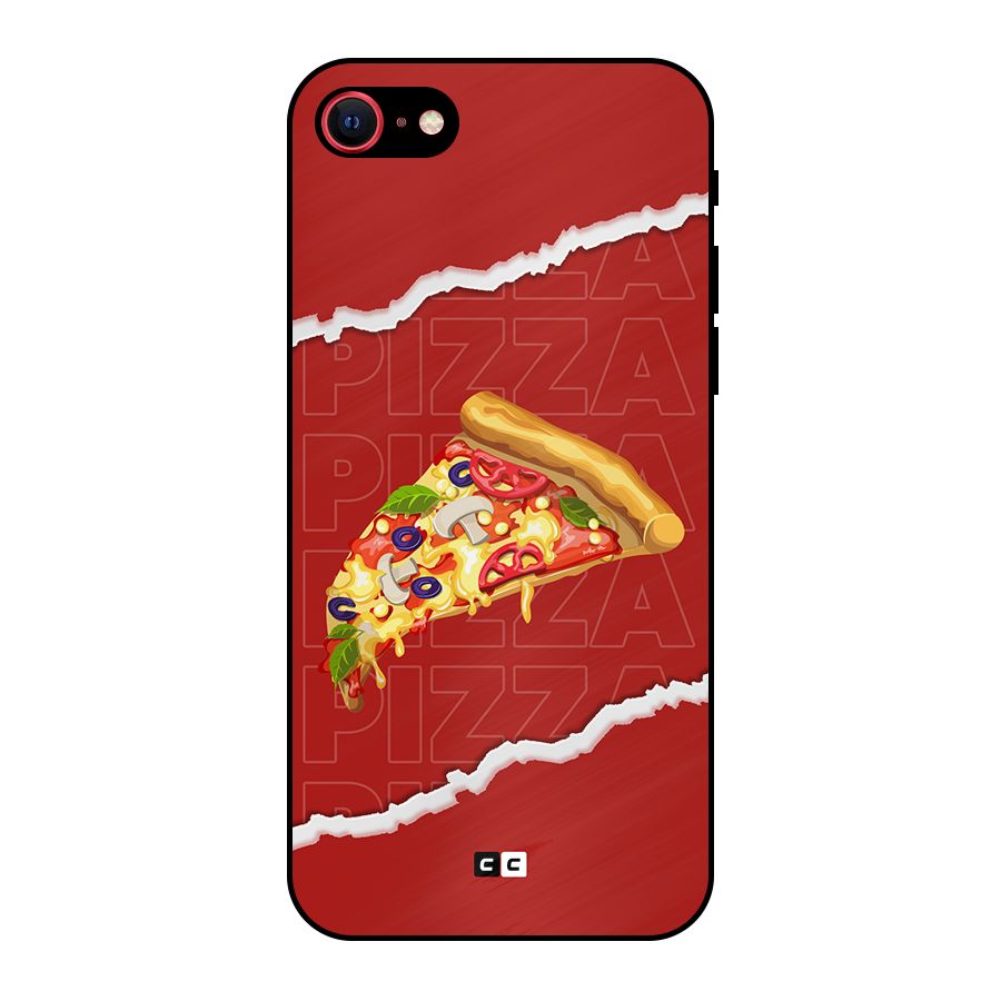 Pizza Lover Metal Back Case for iPhone SE 2022
