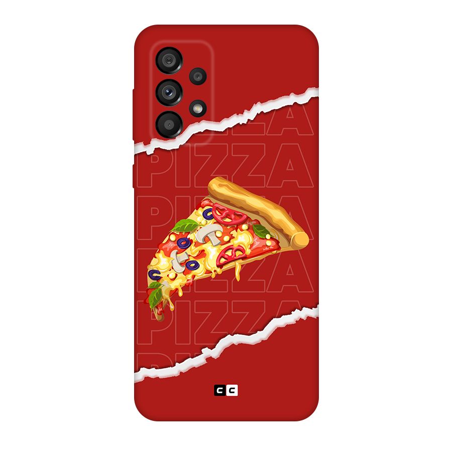 Pizza Lover Original Polycarbonate Back Case for Galaxy A73 5G