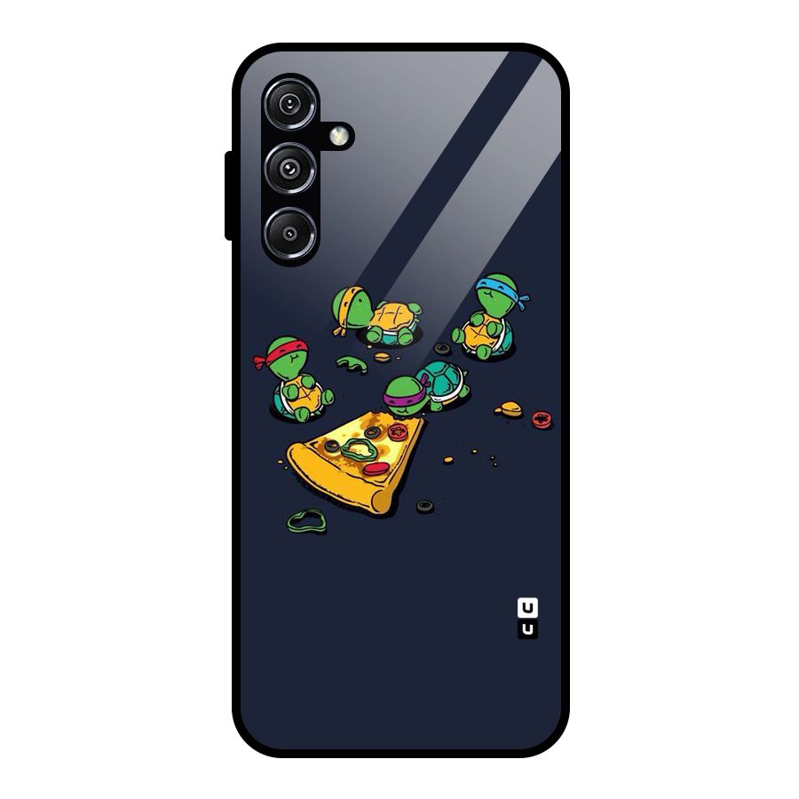 Pizza Overload Glass Back Case for Galaxy M34 5G