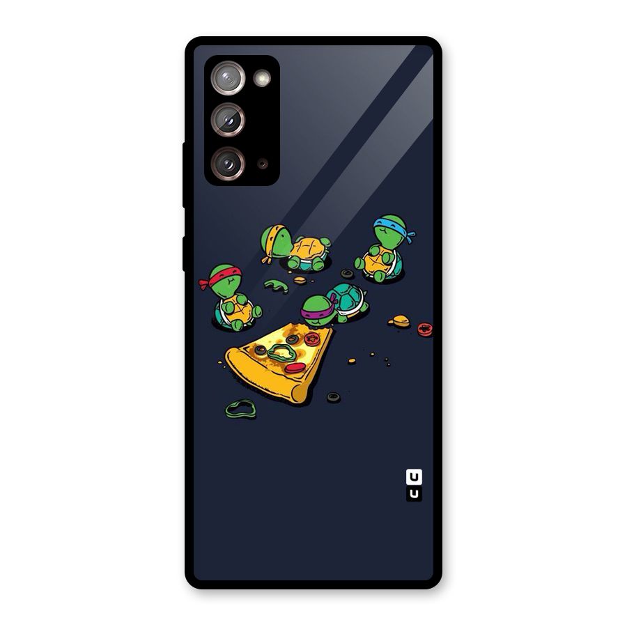 Pizza Overload Glass Back Case for Galaxy Note 20