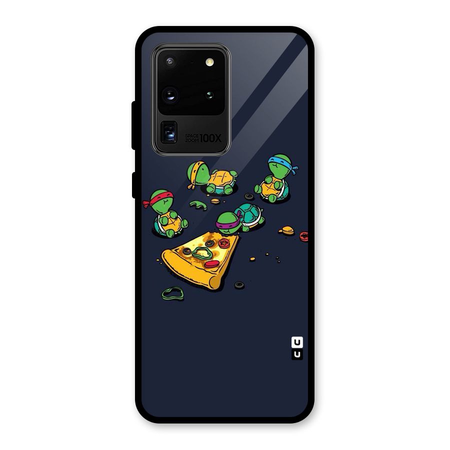 Pizza Overload Glass Back Case for Galaxy S20 Ultra