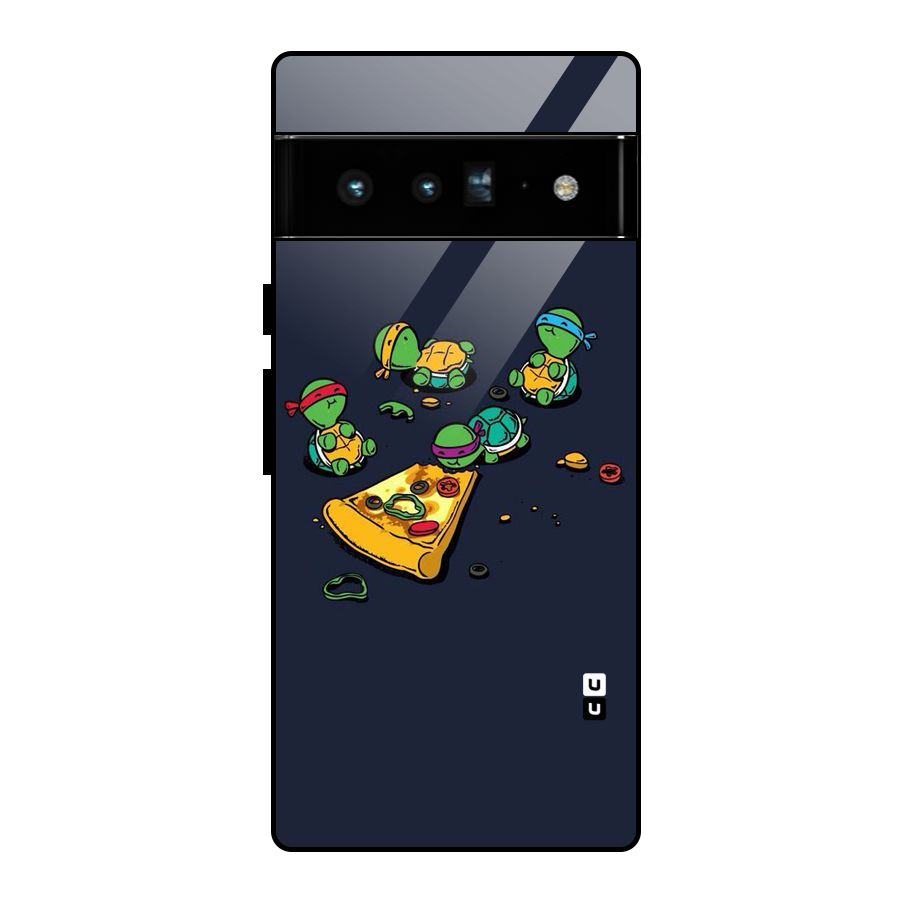 Pizza Overload Glass Back Case for Google Pixel 6 Pro