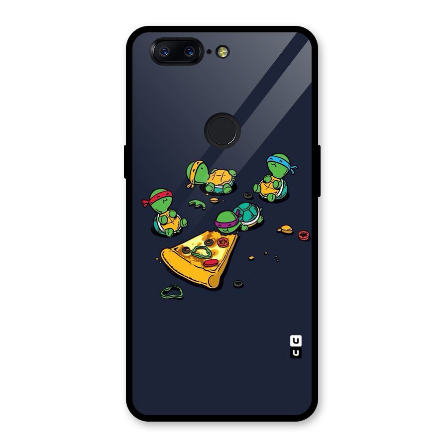 Pizza Overload Glass Back Case for OnePlus 5T