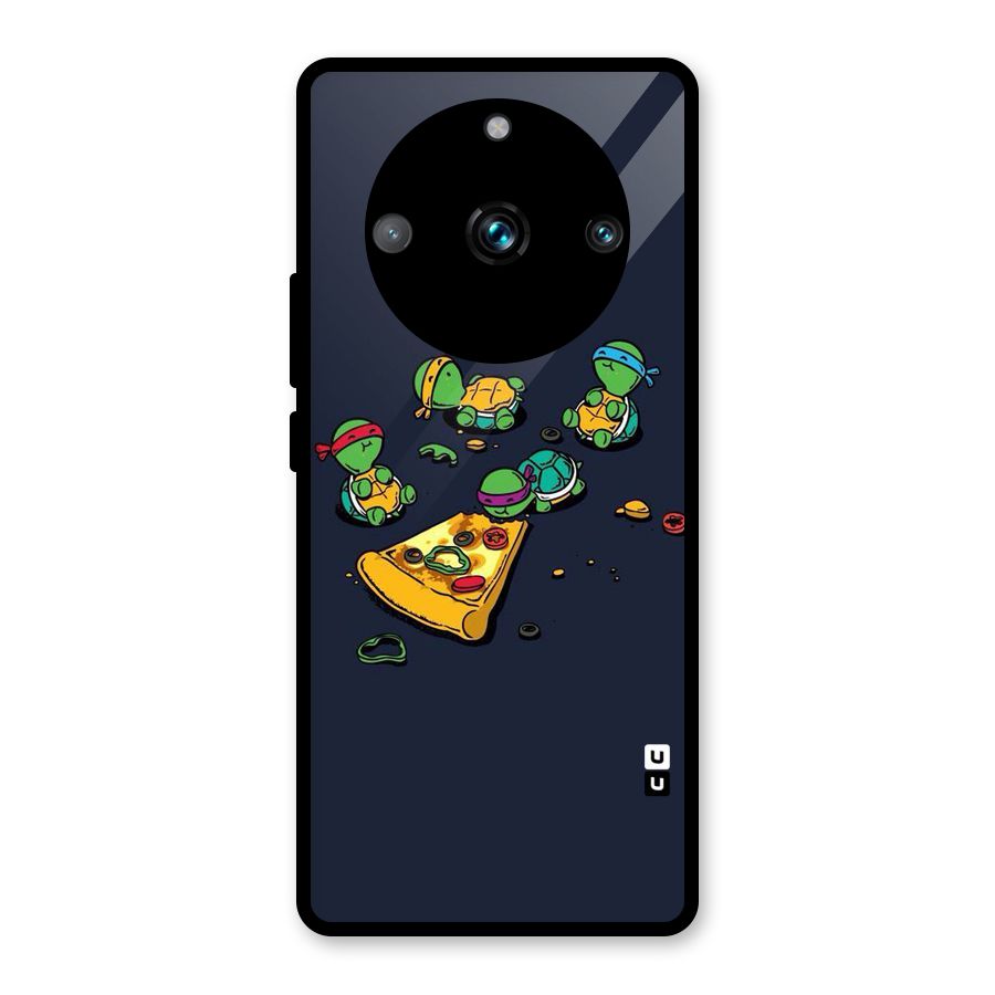 Pizza Overload Glass Back Case for Realme 11 Pro Plus