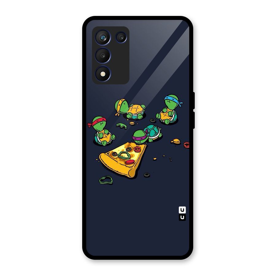 Pizza Overload Glass Back Case for Realme 9 5G Speed