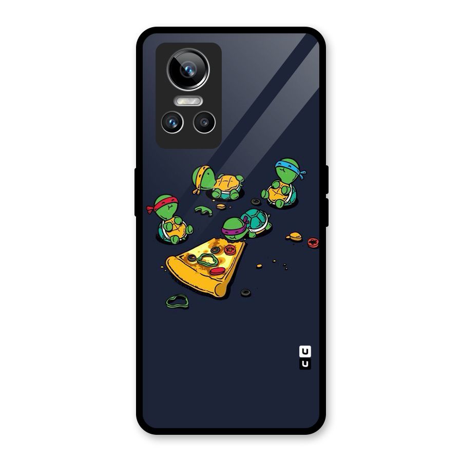Pizza Overload Glass Back Case for Realme GT Neo 3