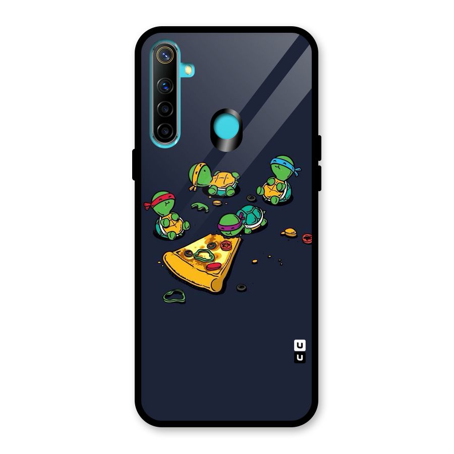 Pizza Overload Glass Back Case for Realme Narzo 10