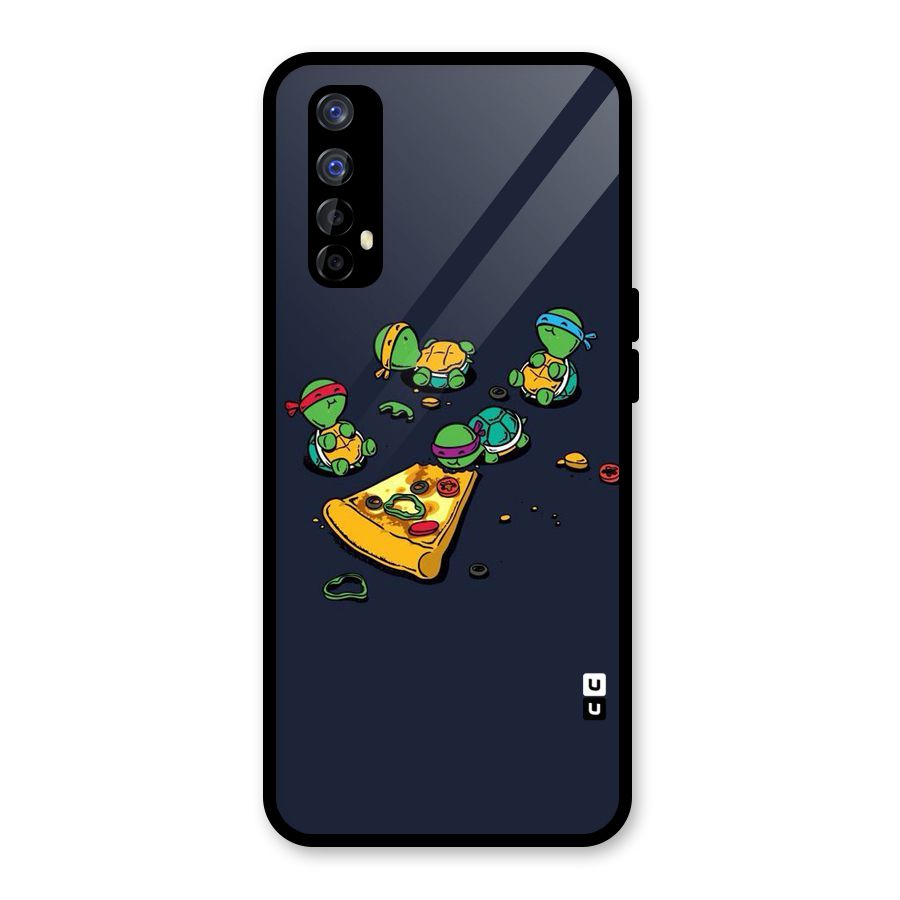 Pizza Overload Glass Back Case for Realme Narzo 20 Pro