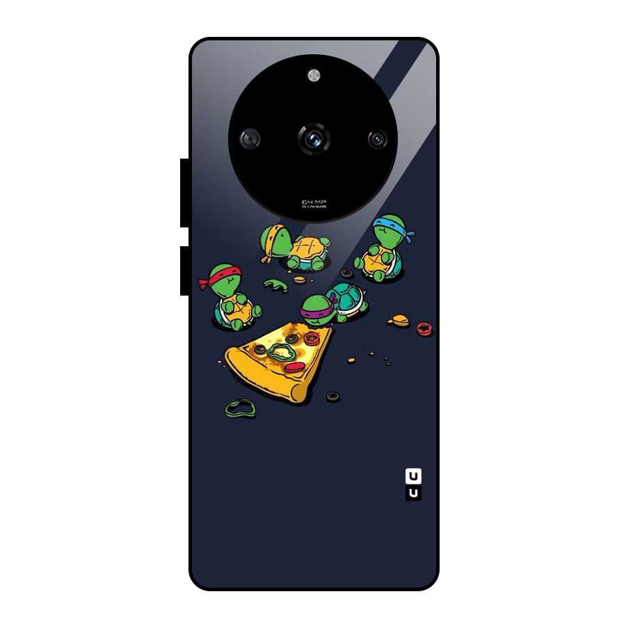 Pizza Overload Glass Back Case for Realme Narzo 60 5G