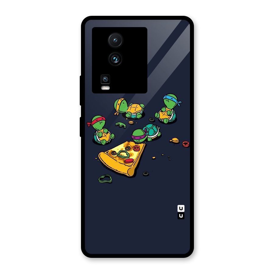 Pizza Overload Glass Back Case for Vivo iQOO Neo 7