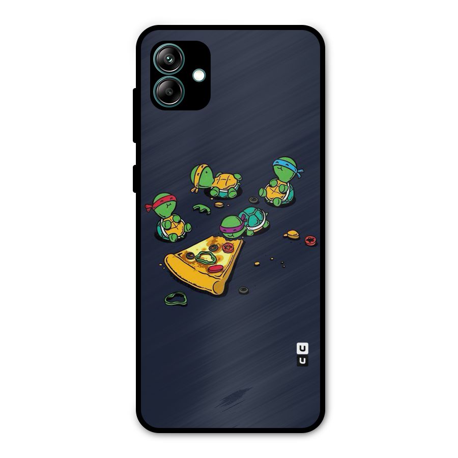 Pizza Overload Metal Back Case for Galaxy A04
