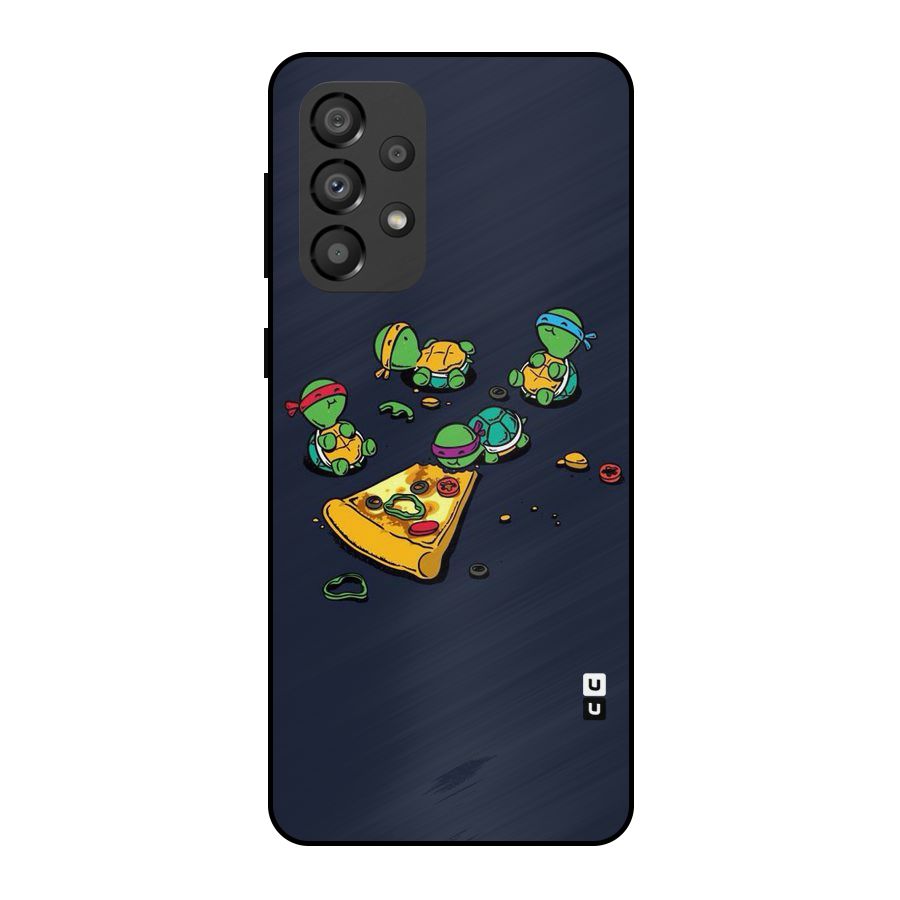 Pizza Overload Metal Back Case for Galaxy A33 5G