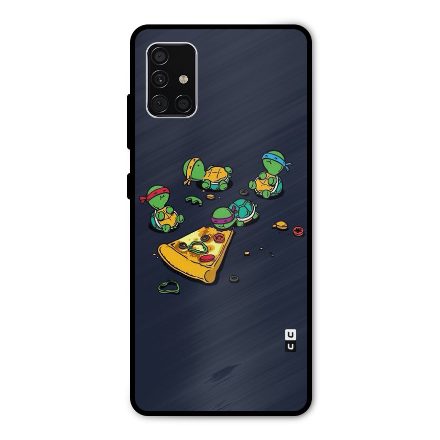 Pizza Overload Metal Back Case for Galaxy A51