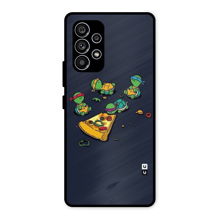 Pizza Overload Metal Back Case for Galaxy A53 5G
