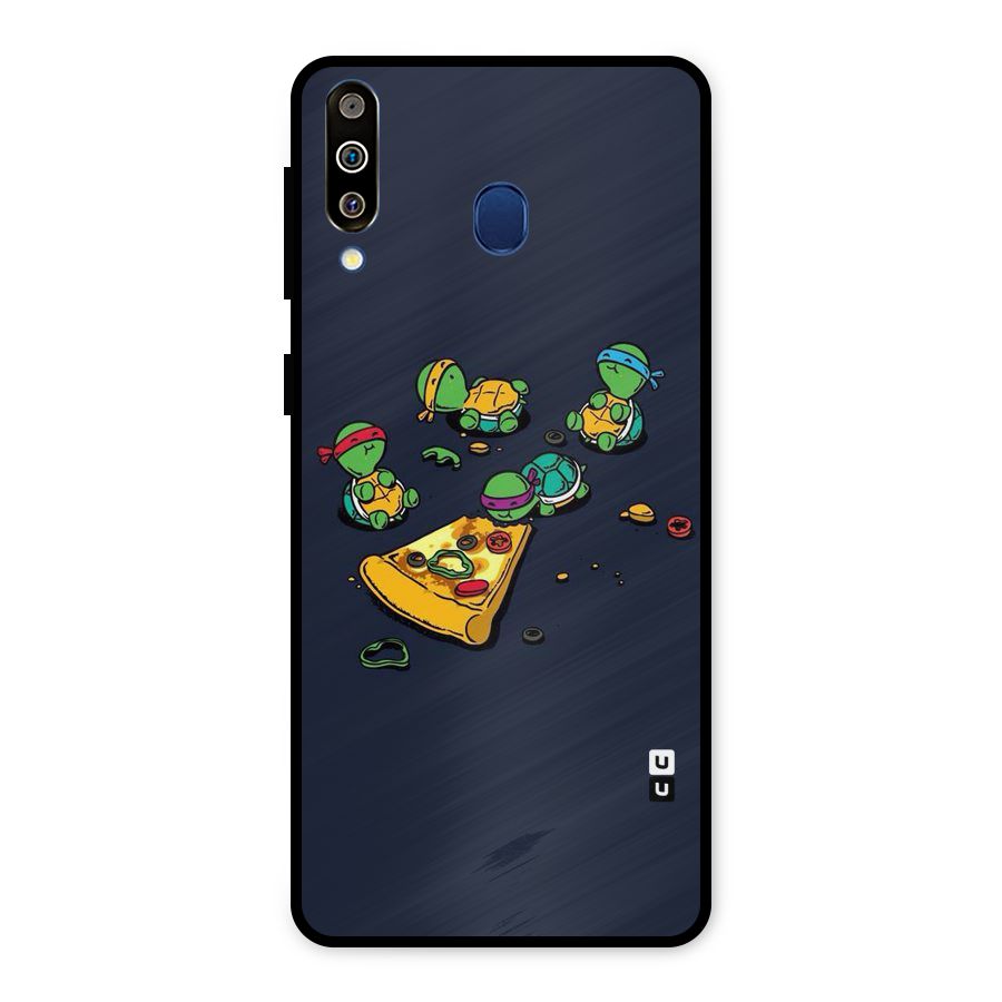Pizza Overload Metal Back Case for Galaxy M30