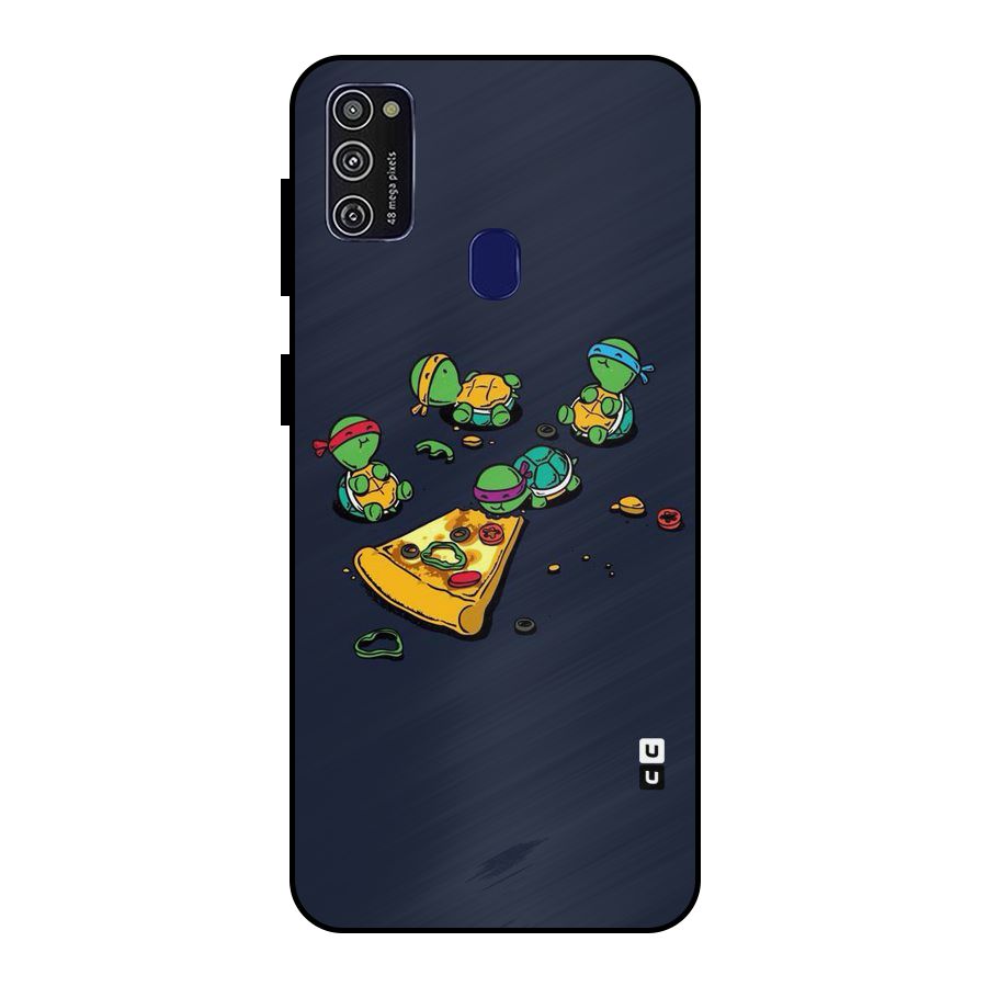 Pizza Overload Metal Back Case for Galaxy M30s