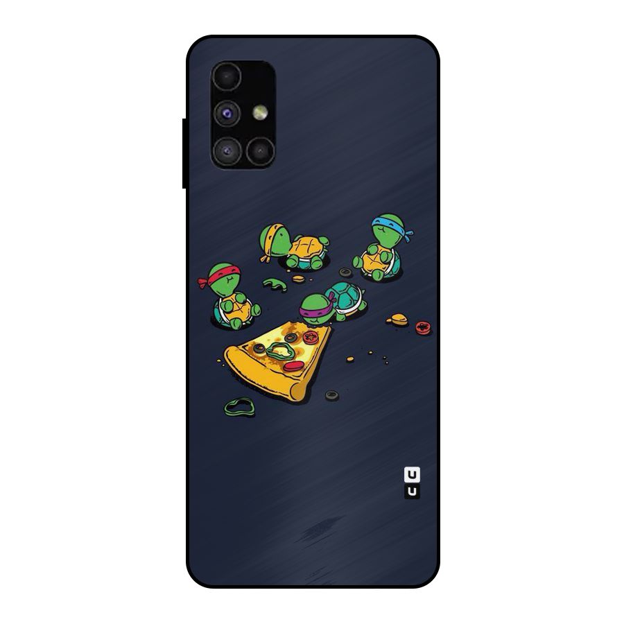 Pizza Overload Metal Back Case for Galaxy M51