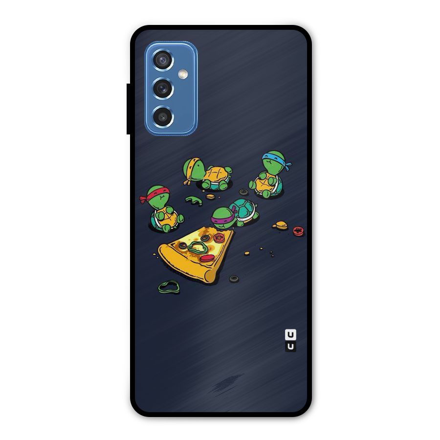 Pizza Overload Metal Back Case for Galaxy M52 5G