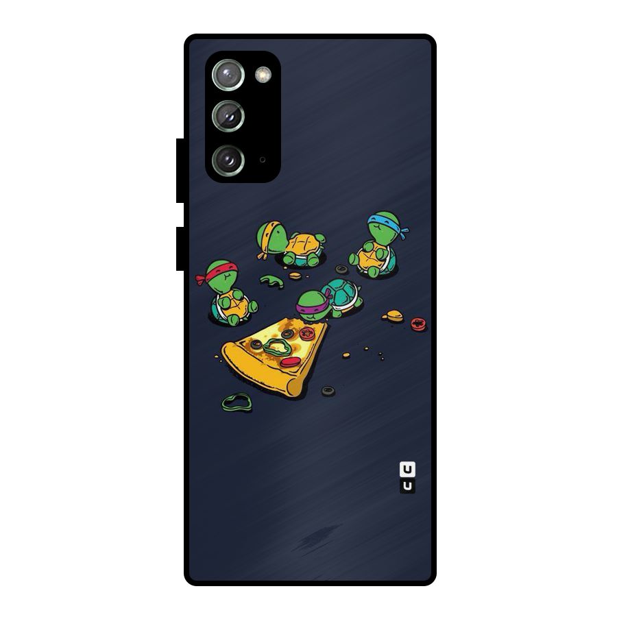 Pizza Overload Metal Back Case for Galaxy Note 20