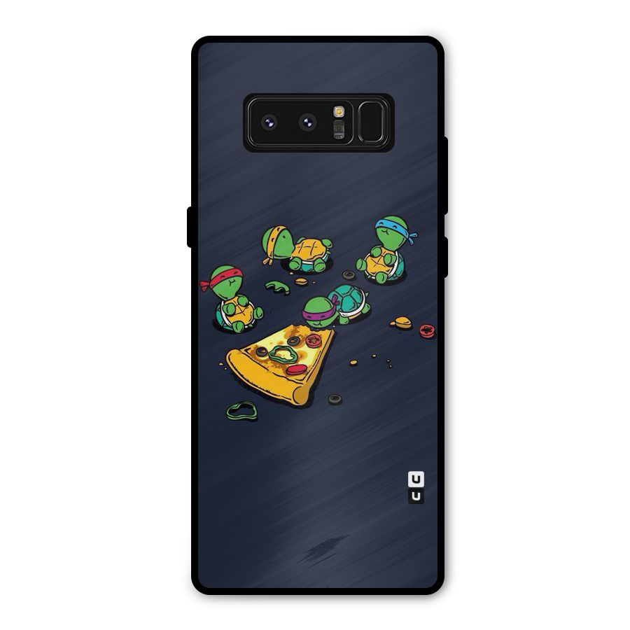 Pizza Overload Metal Back Case for Galaxy Note 8