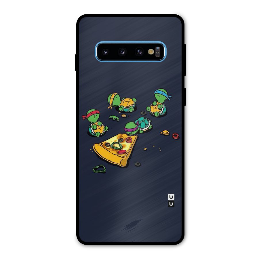 Pizza Overload Metal Back Case for Galaxy S10