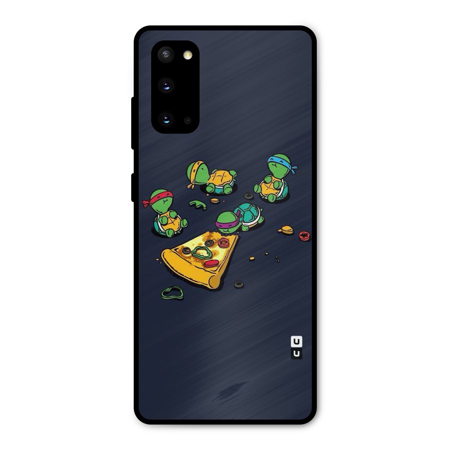 Pizza Overload Metal Back Case for Galaxy S20