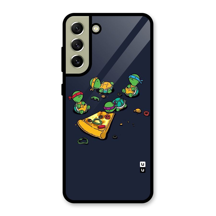 Pizza Overload Metal Back Case for Galaxy S21 FE 5G (2023)