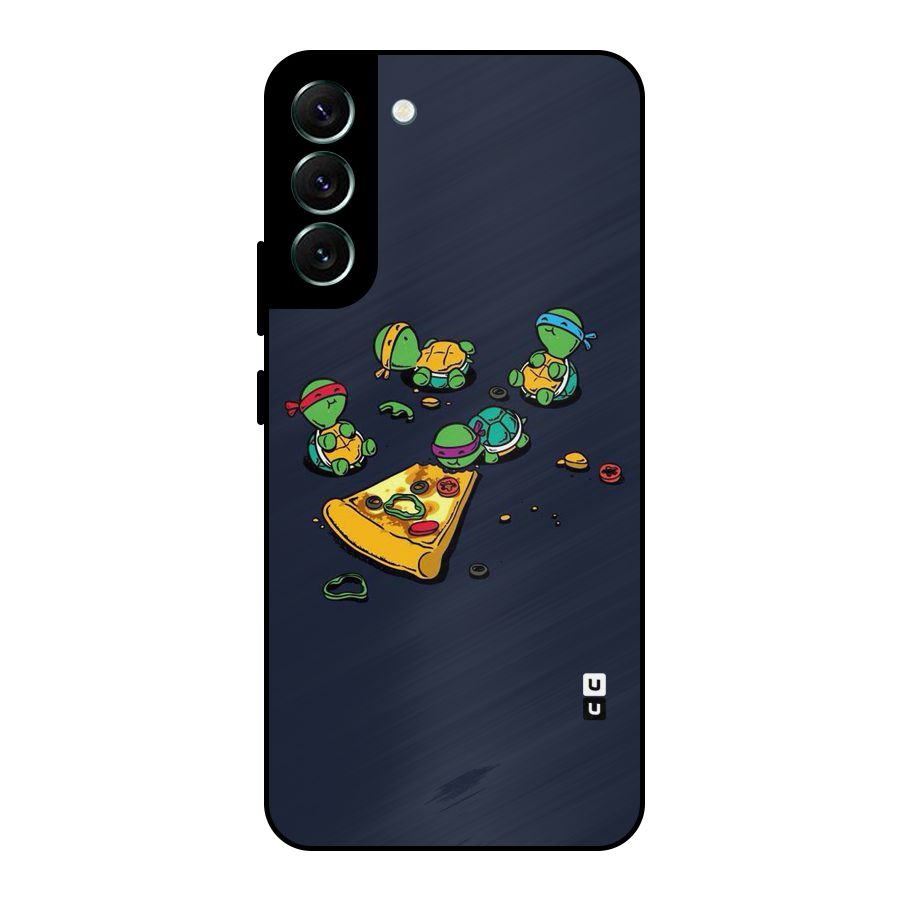 Pizza Overload Metal Back Case for Galaxy S22 Plus 5G