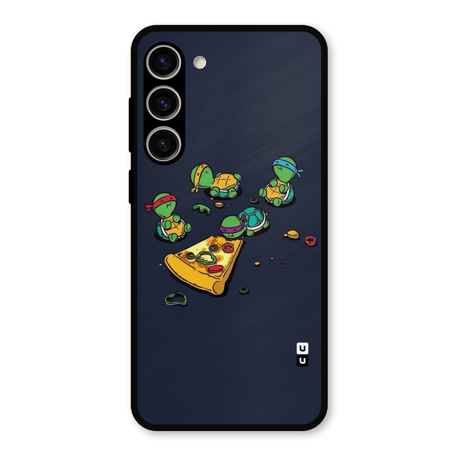 Pizza Overload Metal Back Case for Galaxy S23 Plus