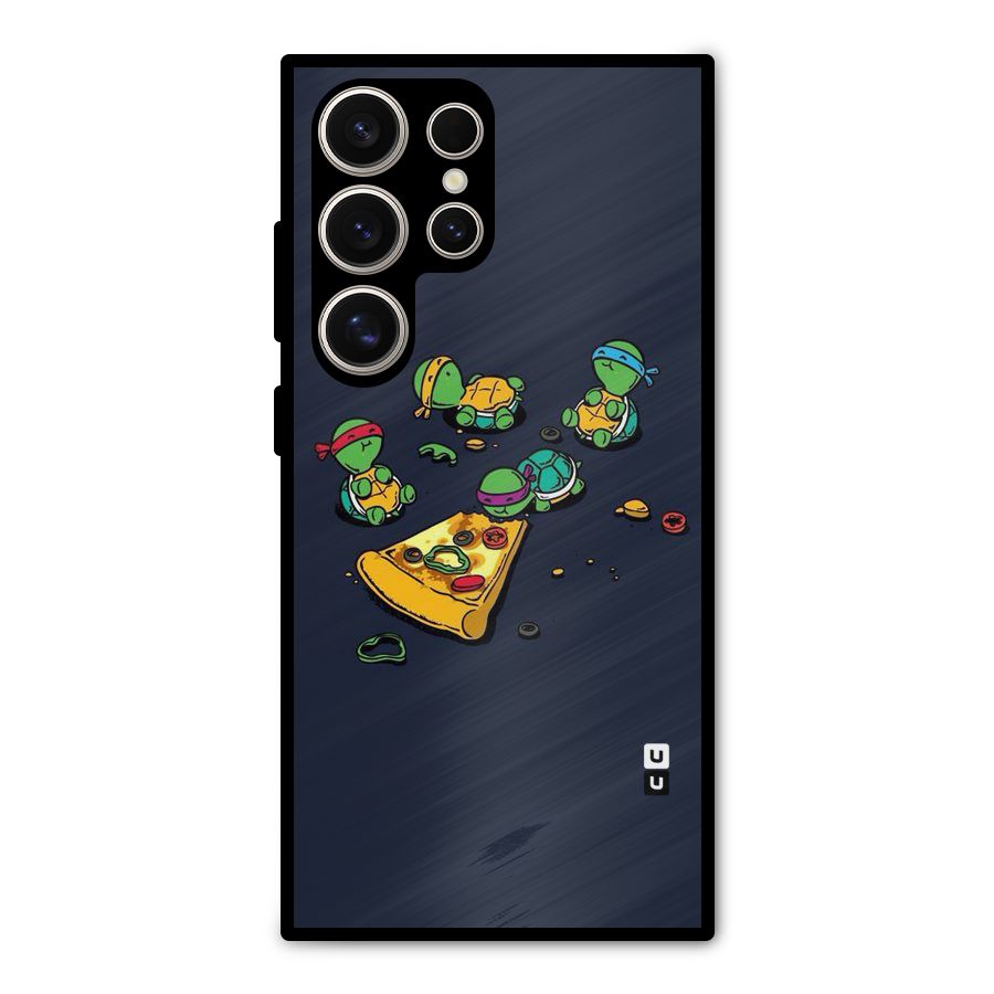 Pizza Overload Metal Back Case for Galaxy S24 Ultra